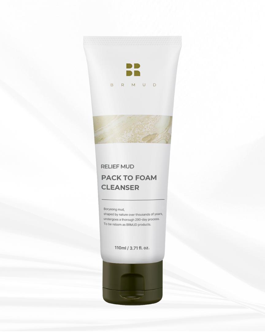 Relief Mud Pack To Foam Cleanser 110ml