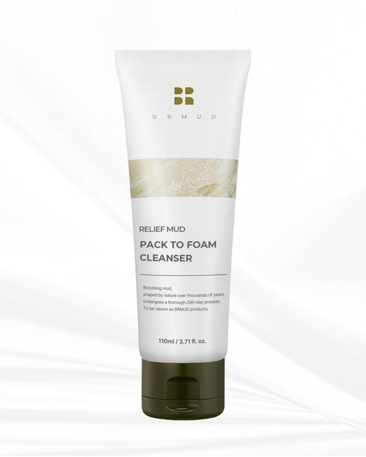 Relief Mud Pack To Foam Cleanser 110ml